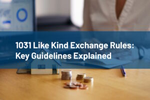 1031 Like Kind Exchange Rules: Key Guidelines Explained